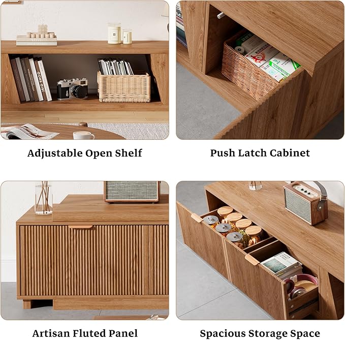 Epecoya Extendable TV Stand