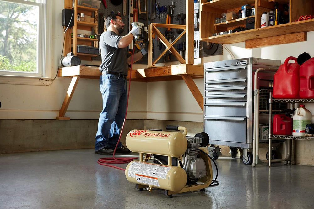 Ingersoll Rand 42672949 2 HP Portable Twin-Stack Air Compressor