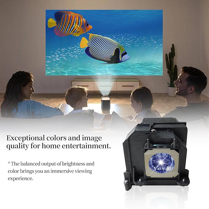 SORNEICDR EL PLP71/V13H010L71 Replacement Projector Lamp Bulb
