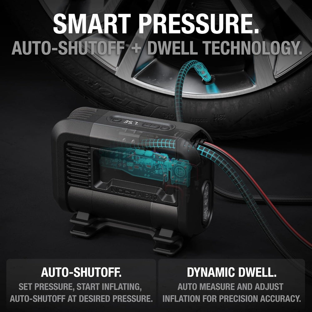 NOCO AIR10 36 LPM 12V Portable Tire Inflator & Air Compressor