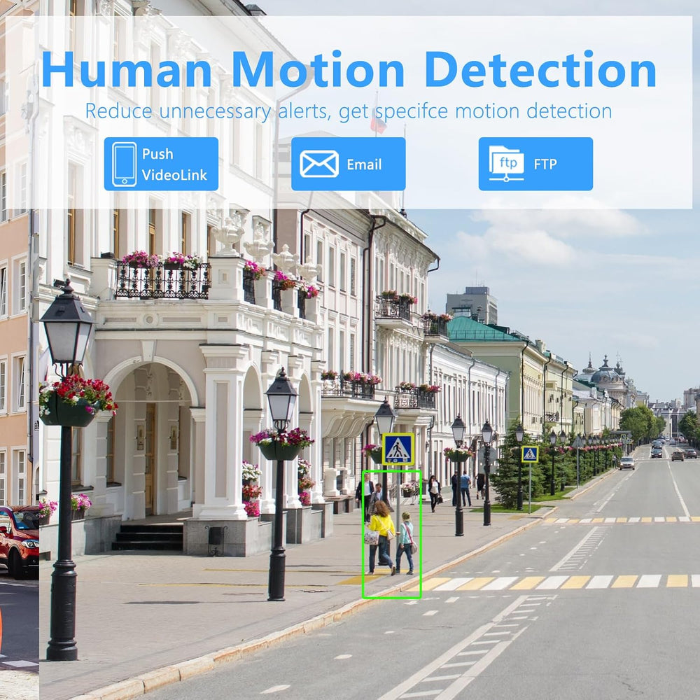 4MP 180 Degree Dual Lens PoE IP Security Camera with Two Way Talk