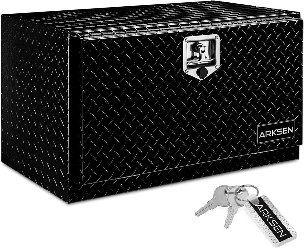 ARKSEN 30" x 17" x 18" Underbody Tool Box, Heavy Duty Storage ...