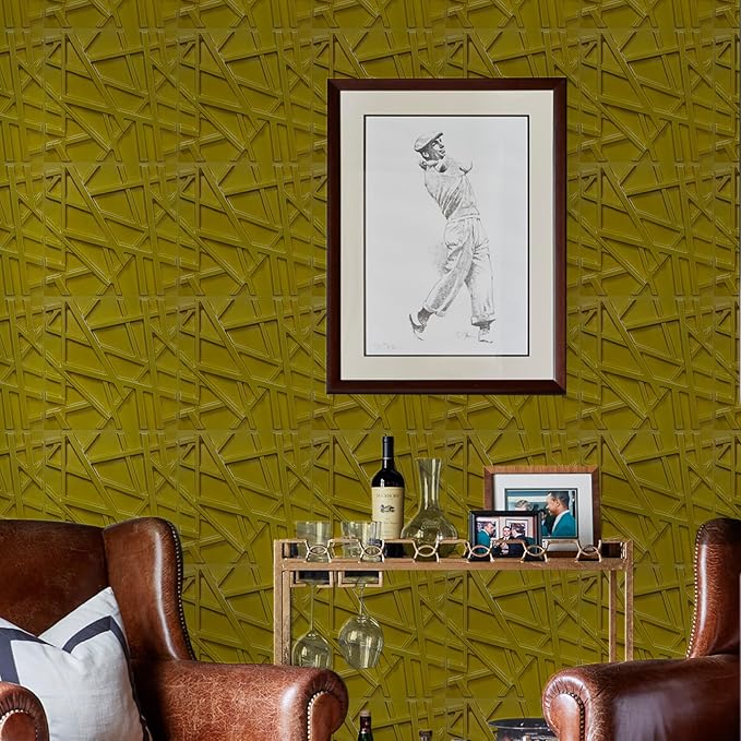LEVOWAY 3D Wall Panels for Interior Wall Decor, 11.8''x11.8''...
