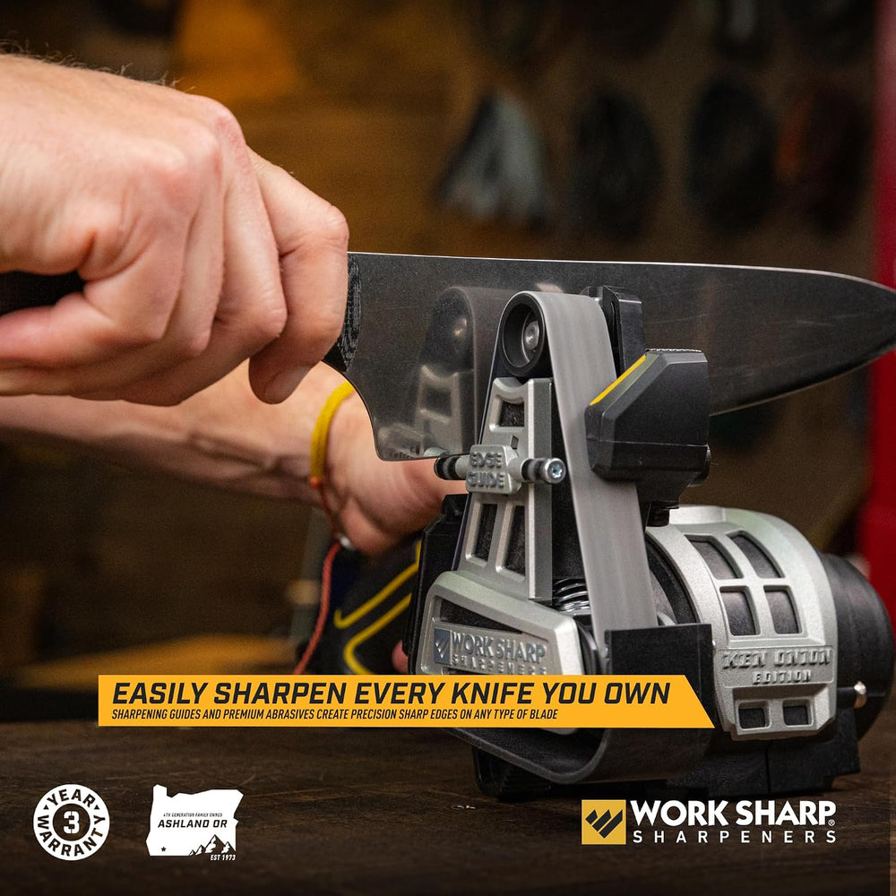 Work Sharp Ken Onion Mk2 Electric Knife Sharpener, Adjustable Angle