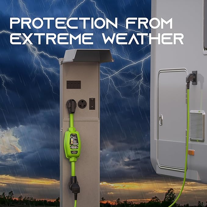 GEARit RV Surge Protector 50 Amp Real Time Monitor
