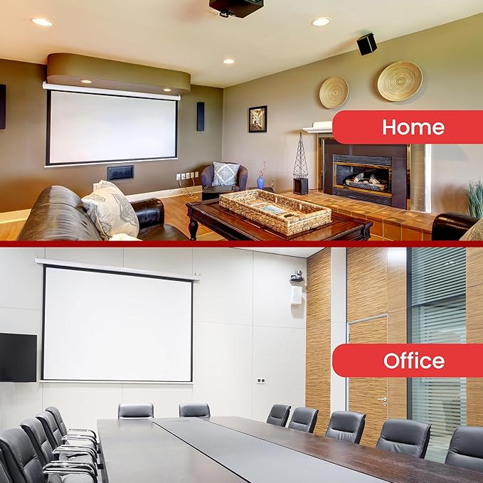 Pyle Manual Pull Down Projector Screen