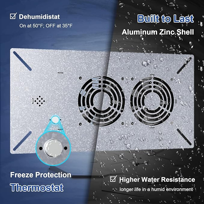 Abestorm Crawlspace Ventilation Fan