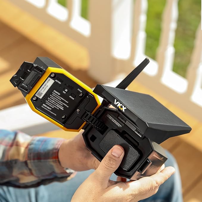 Vosker VKX Farmers Pack Solar 4G LTE Security Camera, Wireless Outdoor