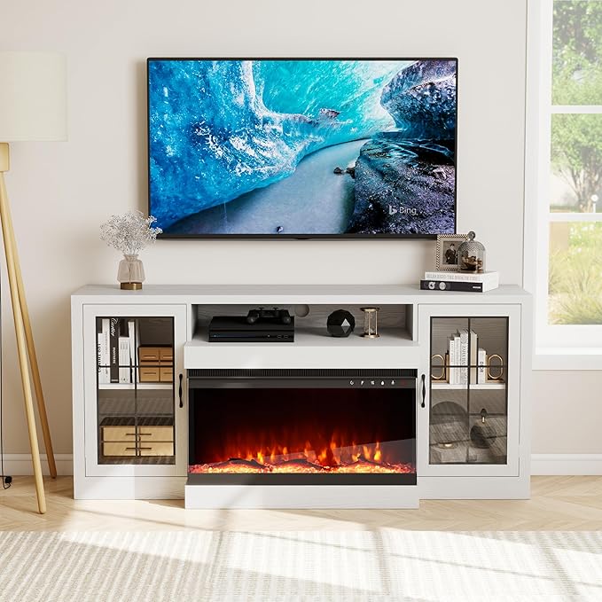 CharaVector 63 inch Fireplace TV Stand