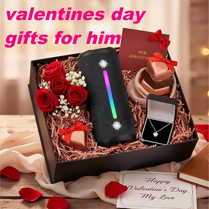 Bluetooth Speakers Wireless Loud Stereo Sound IPX7 Waterproof Outdoor Portable