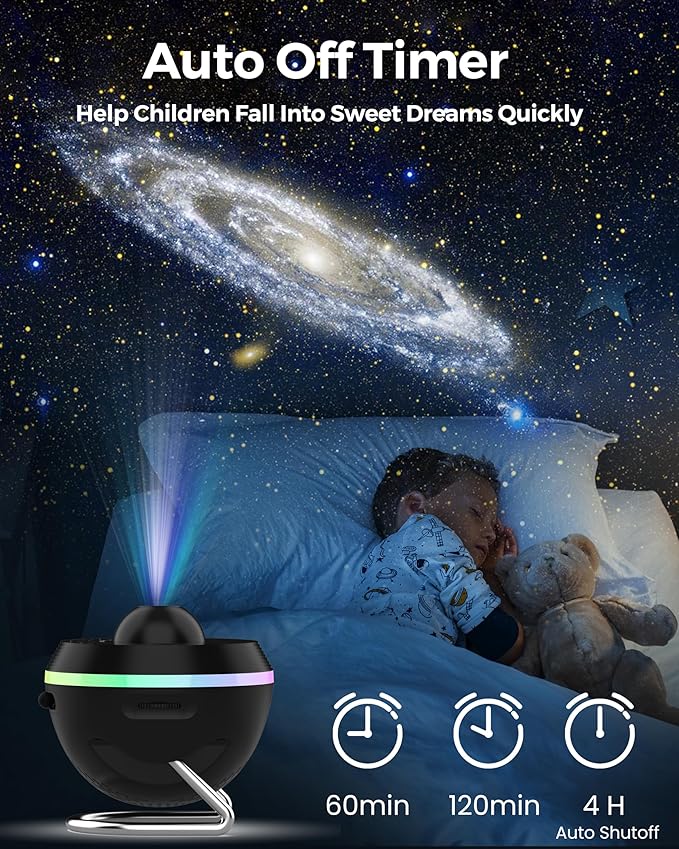 Galaxy Projector for Bedroom, 13 in 1 Home Planetarium Star Constellation