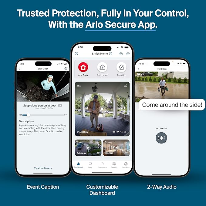 Arlo Pro Security Camera 2K HDR