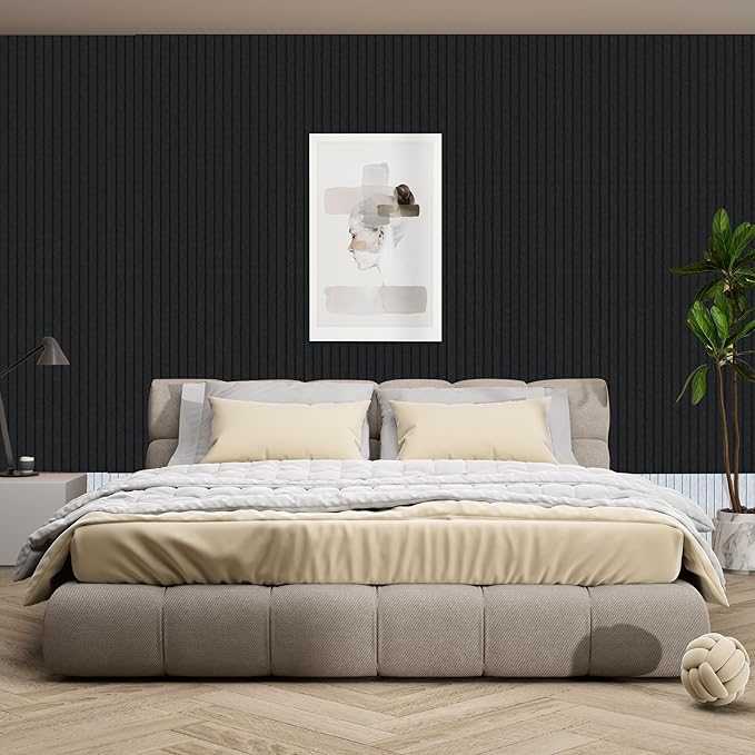 5 Pack Acoustic Panels, Premium Wall Sound Absorbing Panels, Decorative Sound