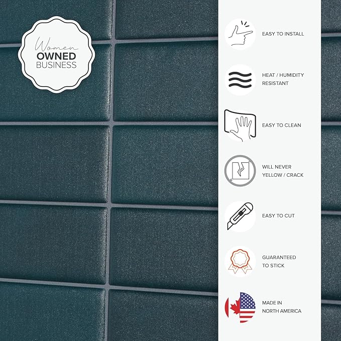 SMART TILES Peel and Stick Backsplash