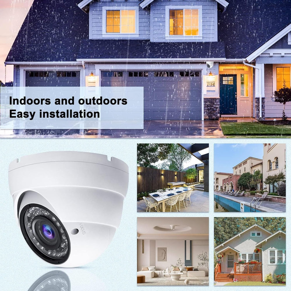 Anpviz 2MP Analog CCTV Camera 1080P HD 4-in-1(TVI/AHD/CVI/960H CVBS)