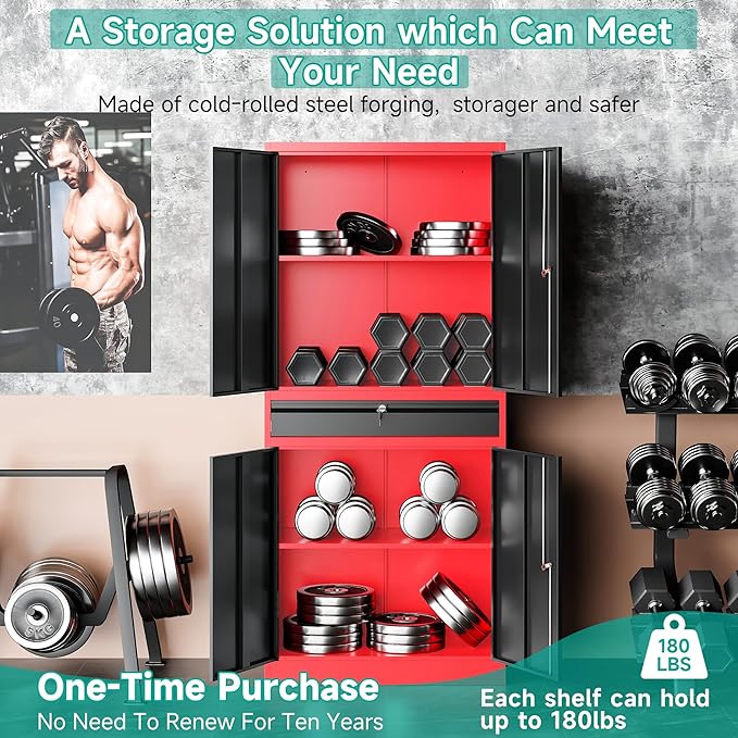 SISESOL Metal Storage Cabinet