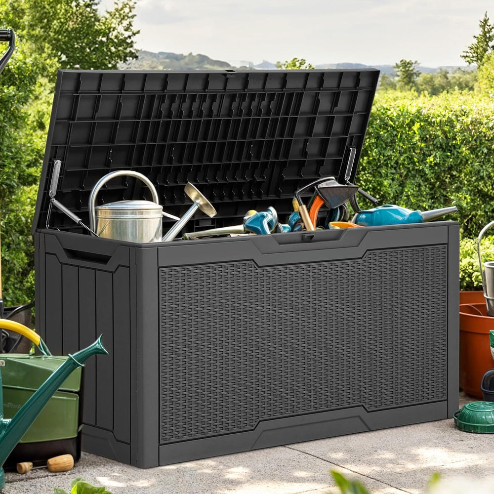 YITAHOME 80 Gallon Resin Deck Box