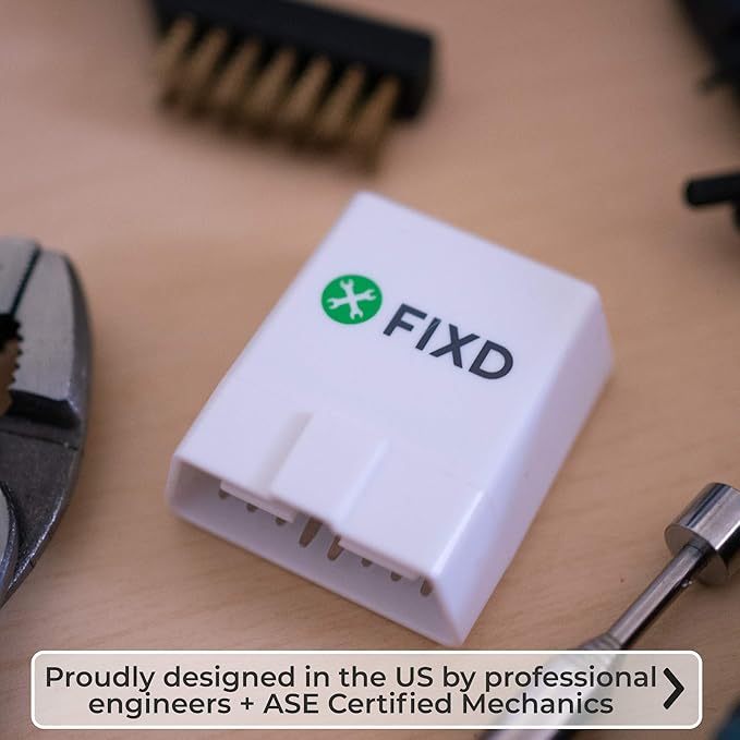 FIXD Bluetooth OBD2 Scanner for Car
