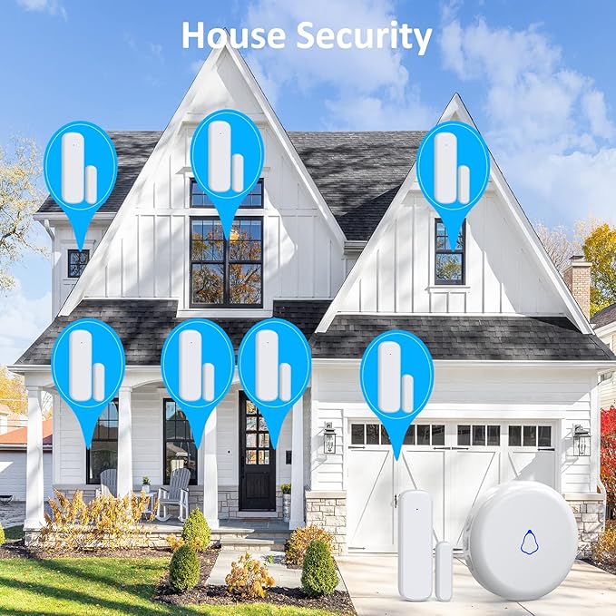 Wieless Door Bells Chimes, AMHEY Door Chime Doorbell