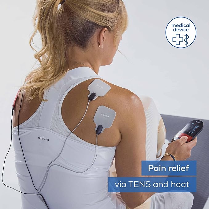 Beurer EM59 Digital 3-in-1 TENS Unit, EMS & Heat Therapy