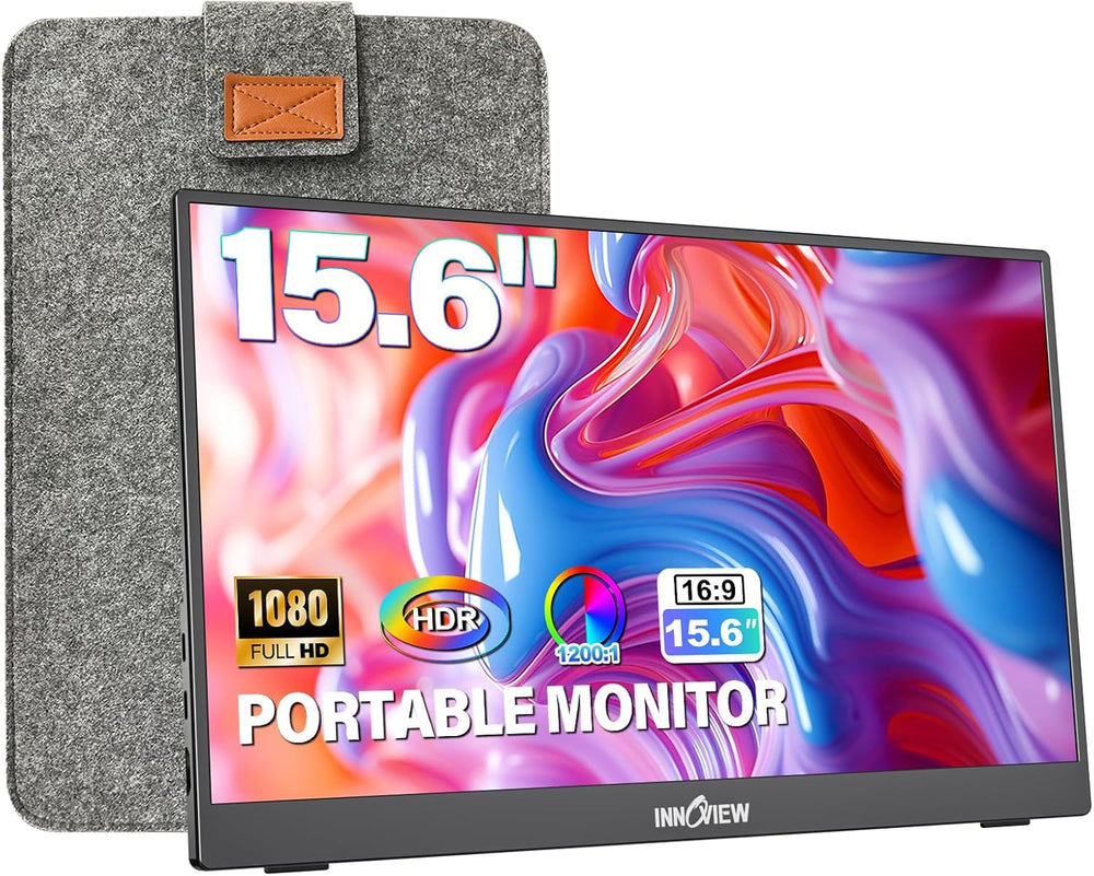 InnoView Portable Monitor 15.6" 1080P