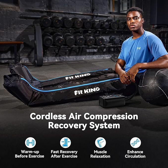 FIT KING Upgraded Cordless Recovery System, Professional Air Compression