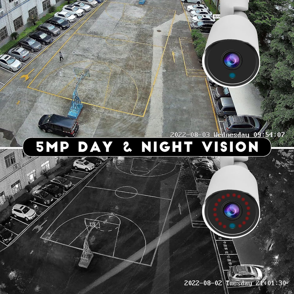 5MP Analog Security Bullet Camera 4-in-1 TVI/CVI/AHD/CVBS 960H