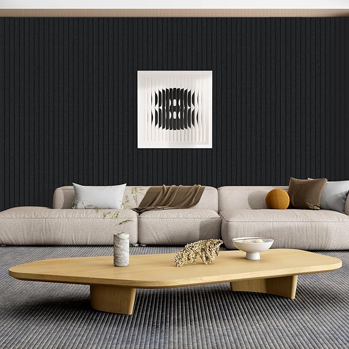 5 Pack Acoustic Panels, Premium Wall Sound Absorbing Panels, Decorative Sound