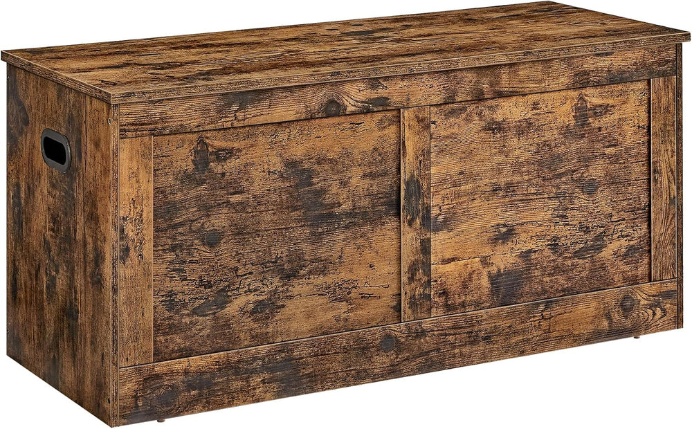 VASAGLE Storage Chest with 2 Safety Hinges, 15.7 x 39.4 x 18.3 Inches