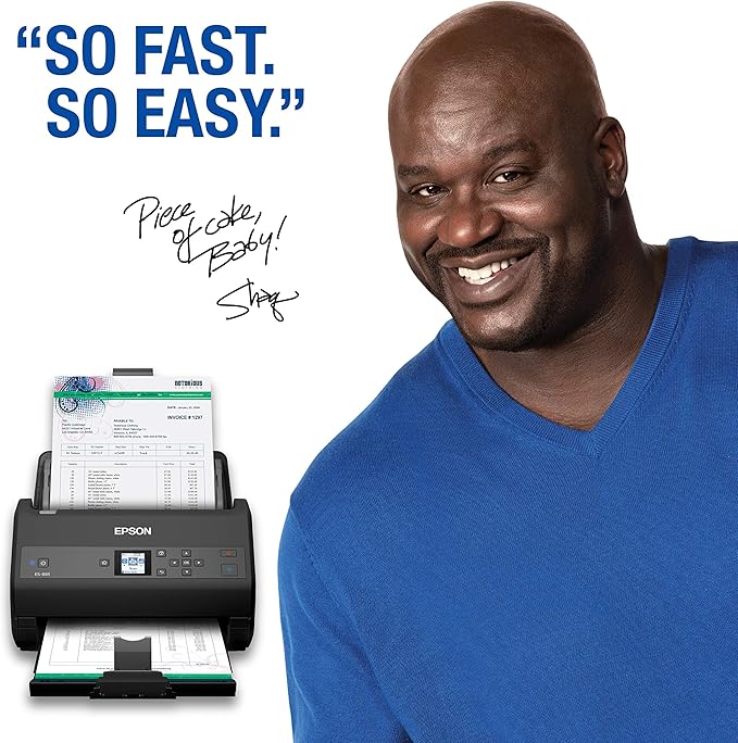 Epson Workforce ES-865 High Speed Color Duplex Document Scanner