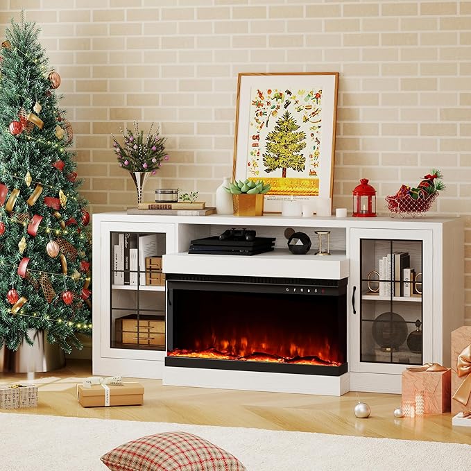 CharaVector 63 inch Fireplace TV Stand