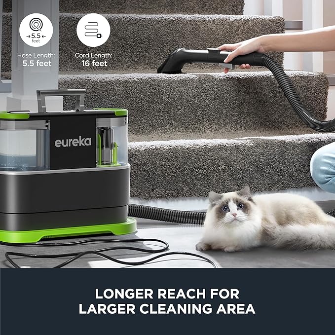 EUREKA Portable Carpet and Upholstery Cleaner, Spot Cleaner