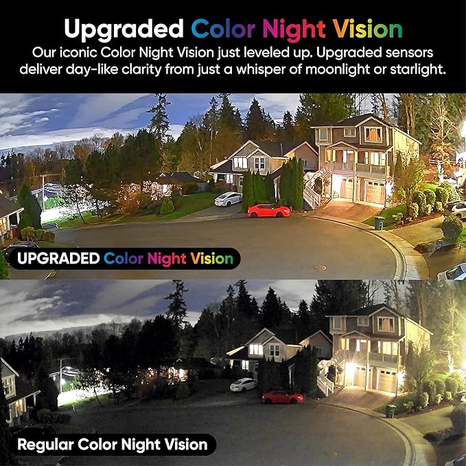 Wyze Window Camera, WiFi Indoor HD Home Security Camera, Upgraded Color Night