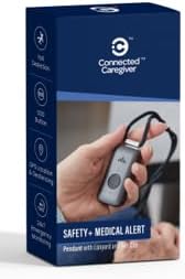 Safety+ 4G Medical Alert System: Fall Detection, GPS Location, 24/7 Monitoring