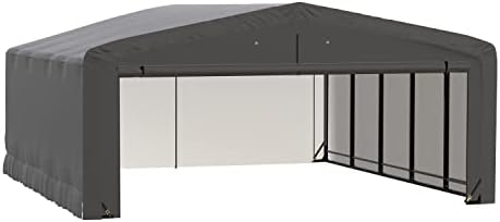 ShelterLogic ShelterTube Garage & Storage Shelter, 20' x 23' x 10...