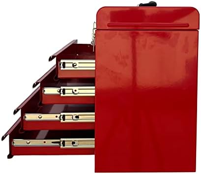 Workington Portable Metal Tool Chest with 4 Drawers, 20" 4-Drawer Tool C...