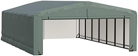 ShelterLogic ShelterTube Garage & Storage Shelter, 20' x 32' x 10...