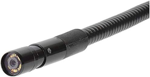 Klein Tools ET16 Borescope, 8 mm 10-Foot Armored Waterproof Gooseneck Snake, ...