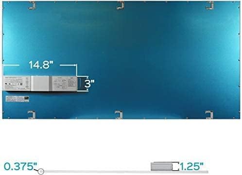 LED ENERGY PLUS 2X4 LED Flat Panel Light (2 Pack)