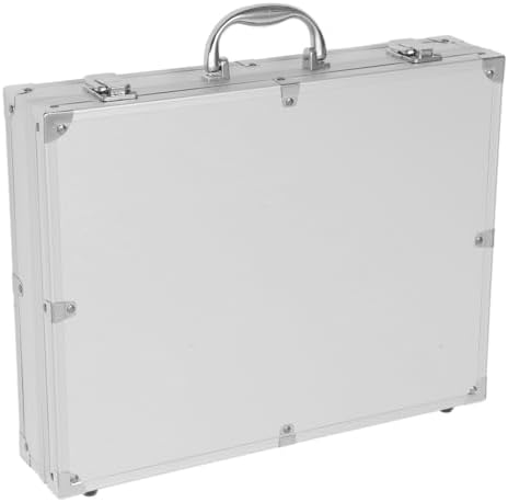 Aluminum Tool Case Lockable Portable Storage Box 14.5 in