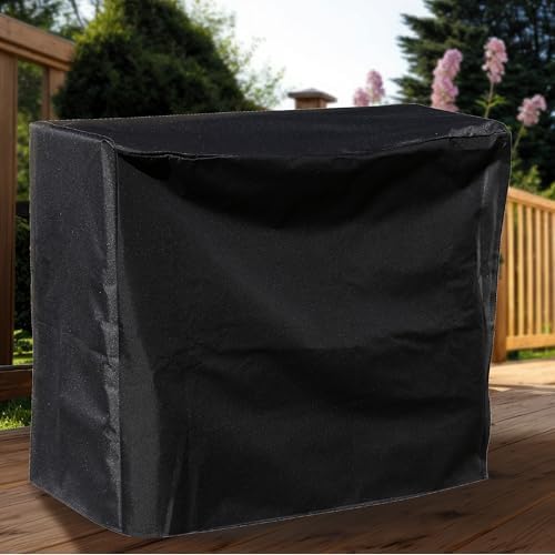 Sunnydaze 2-Foot Firewood Log Rack Cover, Black