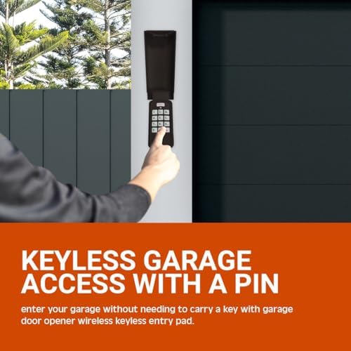 Genie Garage Door Opener Keypad Replacement, Compatible with All Genie Intell...