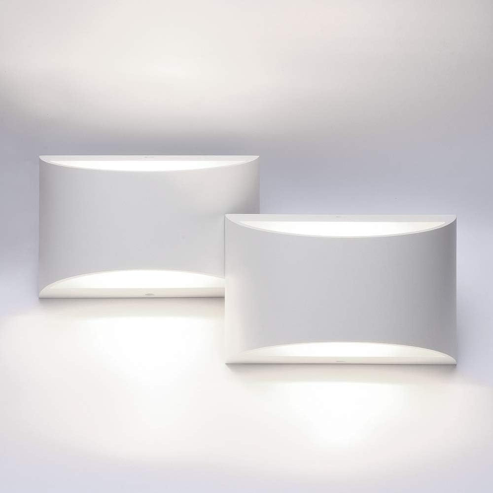 Aipsun Indoor Aluminum Modern LED Wall Sconce Hardwired Interior Wall Lights ...