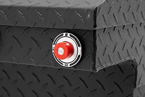 Weather Guard Saddle Truck Tool Box Aluminum Full Low Profile Textured Matte ...