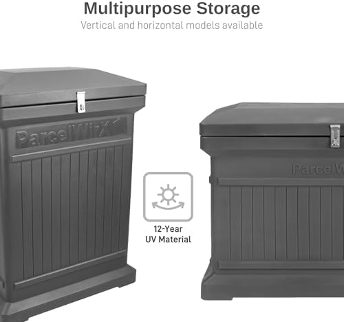 RTS Home Accents ParcelWirx Premium Horizontal Storage Cabinet/Lockable Packa...