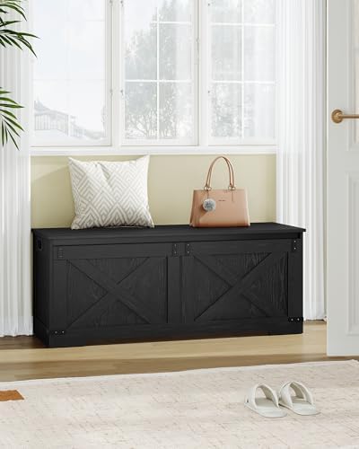 Hzuaneri 47" Storage Bench, Lift Top,225L/59Gal Storage Chest