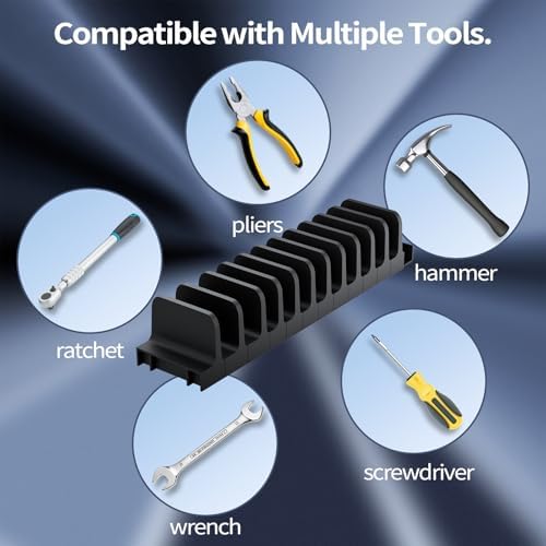 44 Pcs Magnetic Pliers Organizer for Tool BoxDrawer, Modular Plier Holder