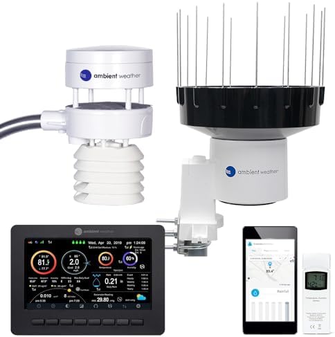 Ambient Weather WS-5000 Ultrasonic Smart Weather Station