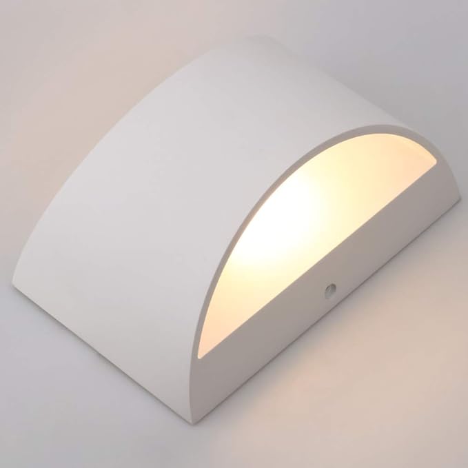Aipsun Aluminum Modern Indoor LED Wall Sconce Hardwired Interior Wall Lights ...