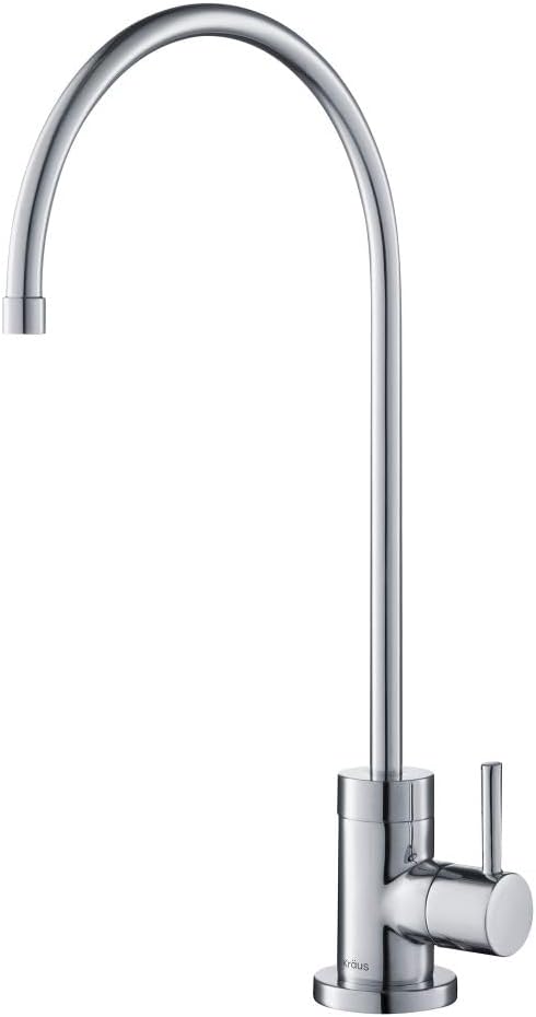 KRAUS Purita 100% Lead-Free Kitchen Water Filter Faucet in Chrome